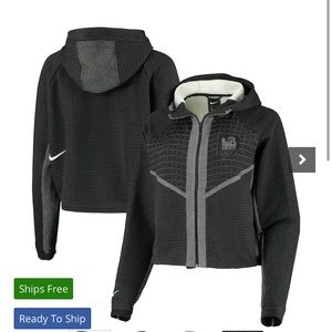 Women's Nike Black LA28 Summer Olympics Tech Fleece Full-Zip Hoodie (Medium)